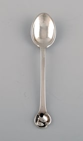Evald Nielsen teaspoon in sterling silver. 1920s.