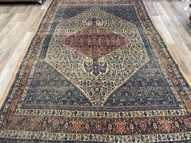 Antique Persia Tribal Bidjar Rug-3285