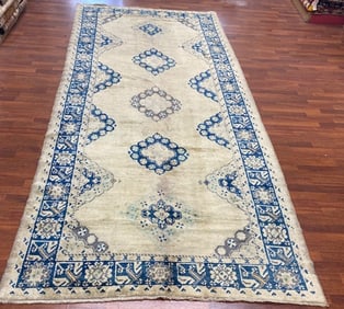 Antique Turkish Ushak rug-2287