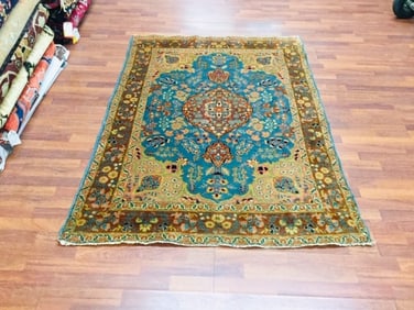 Antique Persian Tabriz Rug-3766