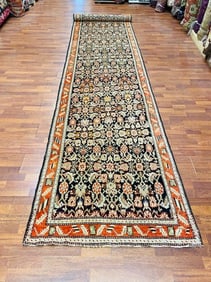 Antique Long Karabagh Caucasian Runner, 2453