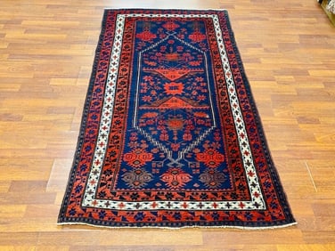 Antique persian Baluch runner-4005