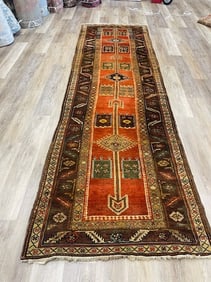 Antique Persian Bakhshayesh Runner-3476