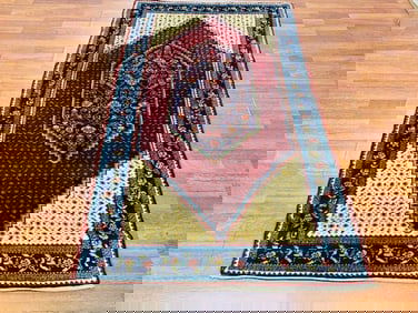 Antique Karabagh Caucasian rug-3017