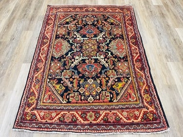 Antique Persian allover Mahal rug-2773
