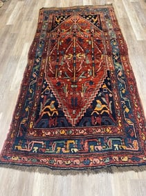 Antique persian Kurd Rug-5235