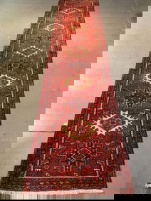 Exquisite Persian Karajeh 2.6x10.9