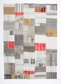 7'0'' x 9'11'' Turkish Flatweave Kilim Rug - 60721