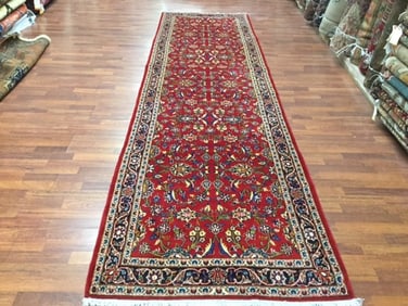 Vintage Persian Kashan Runner-4546