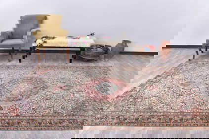 6'5'' x 9'6'' Turkish Vintage Runner Rug - 243684