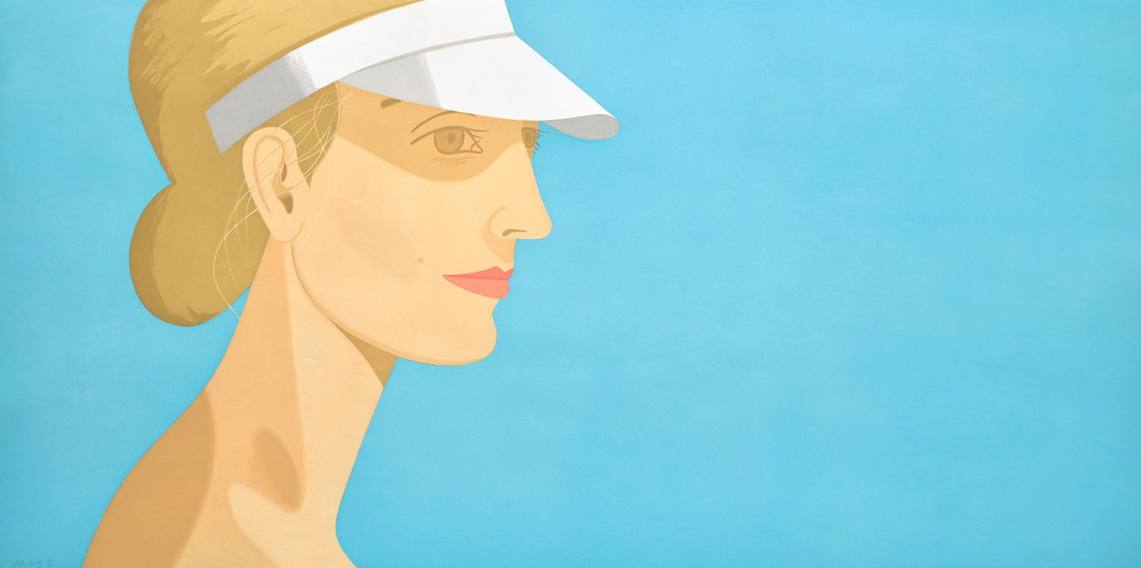 ALEX KATZ WHITE VISOR PRINT (1 of 1)