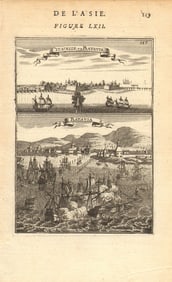 DUTCH EAST INDIES. 'Citadelle de Batavia' (Jakarta) Indonesia. MALLET 1683