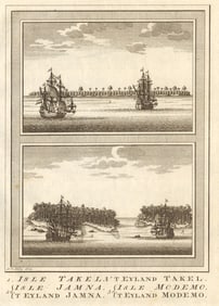 Indonesia. New Guinea north coast. Takel, Jamna & Modemo islands. SCHLEY 1758