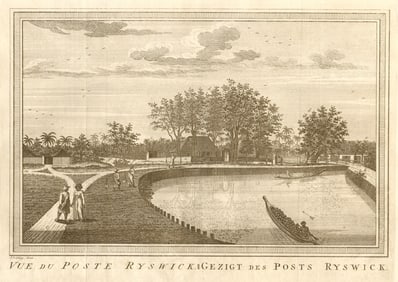 Fort Rijswijk/Ryswick, Petojo Utara, Batavia/Jakarta. Razed 1729. SCHLEY 1763