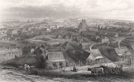 Ballarat. Edwin Carton BOOTH/James Charles ARMYTAGE. Victoria, Australia c1874