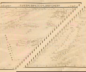 Océanique. Partie des Iles Moluques #21. Sulawesi Moluccas VANDERMAELEN 1827 map