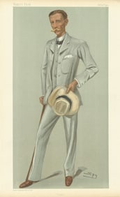 VANITY FAIR SPY CARTOON Sir Claude Maxwell Macdonald 'Tokio'. Tokyo, Japan 1901