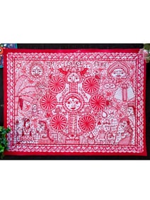 A Symphony of Fish: Unveiling the Matsya Raas  Dive into the vibrant world of Madhubani art with