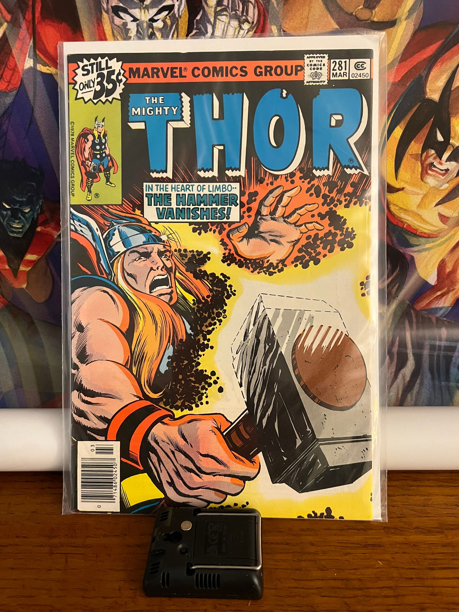 Thor#281: Title: Thor#281 Description: the hammer vanishes Date: 1979 Additional Information: Marvel Comics Reserve: $6.00 Shipping: Domestic: Shipping rates are determined by destination International: Foreign