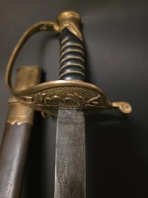 Fayetteville Armory Civil War Officers Confederate CS Sword