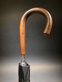 36" Wood Crook Umbrella