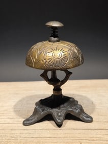 Ornate Brass Table Desk Bell