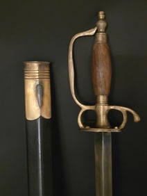 French Cutlass Hanger Sword French Indian War & Rev War