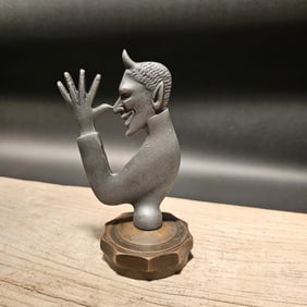 Iron Brass Devil Radiator Cap