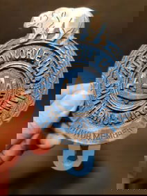 Aluminum AAA Car License Plate Fob Topper