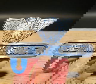 St. Christopher Plate Fob Topper