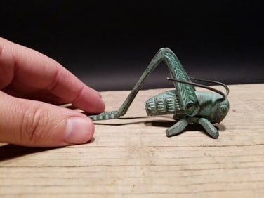 Brass Fireplace Hearth Cricket