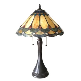 22" Stained Glass Table Lamp