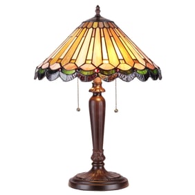 22" Stained Glass Table Lamp