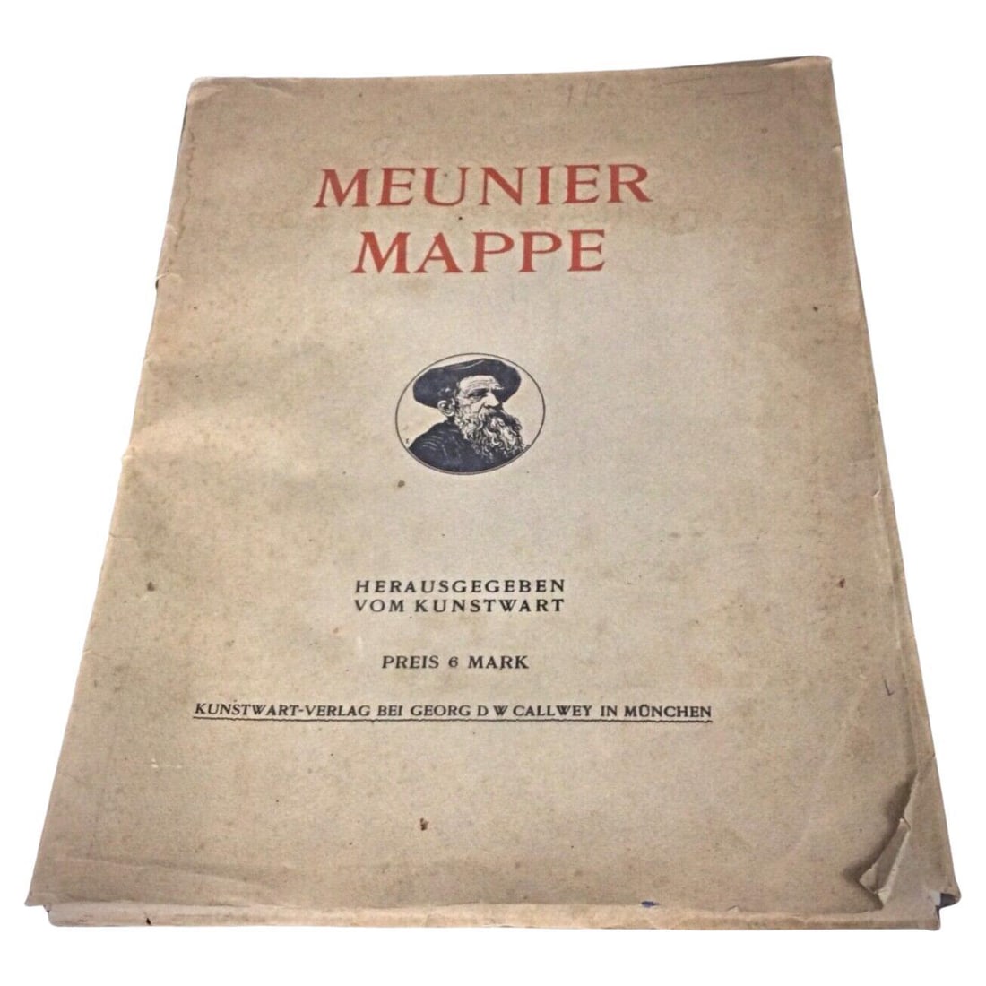 Set of 11 Antique Prints & Photos "Meunier Mappe Herausgegeben Vom Kunst (1 of 10)