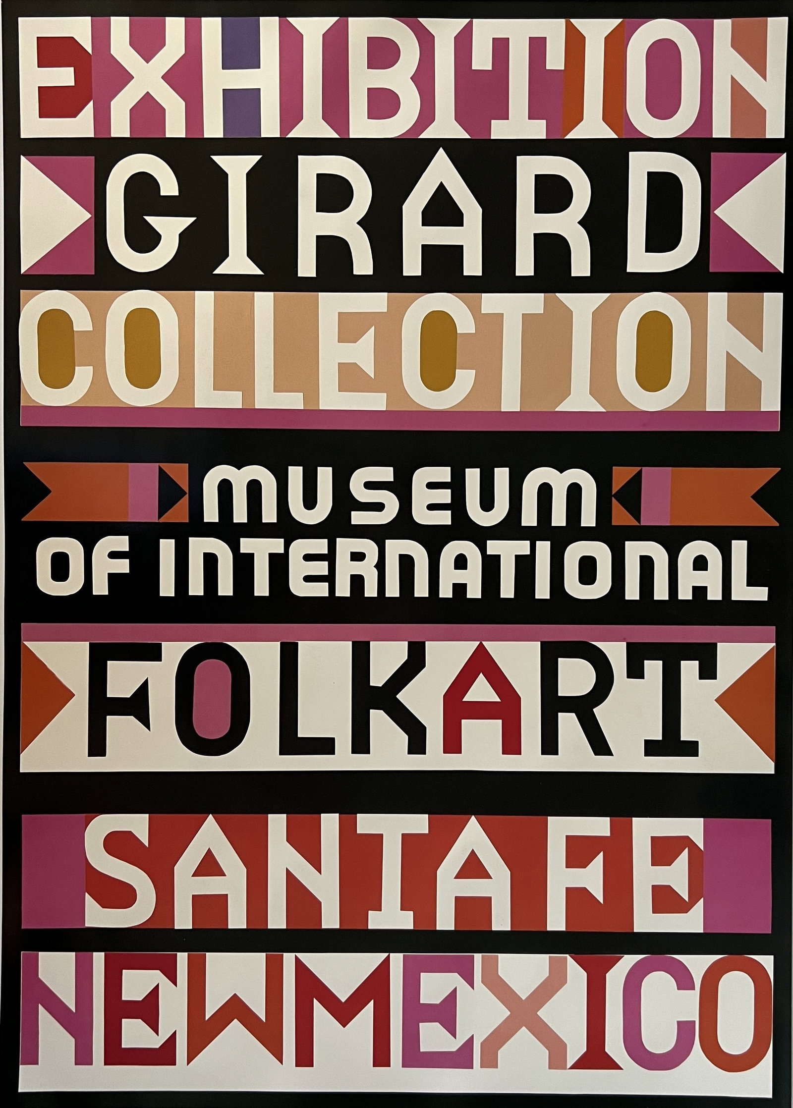 Alexander Girard - Exhibition Girard Collection Print 1981 (1 of 1)