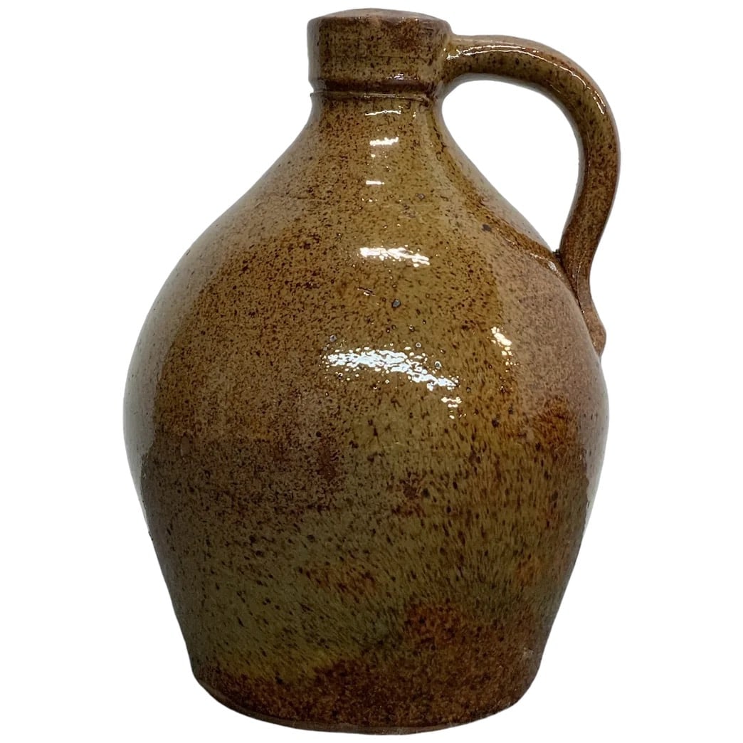 Glazed Redware Jug, Mid 19th Century (1 of 7)