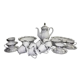 Bouquet Classique by Bkj Fine China Coffee Service - 27 Pieces