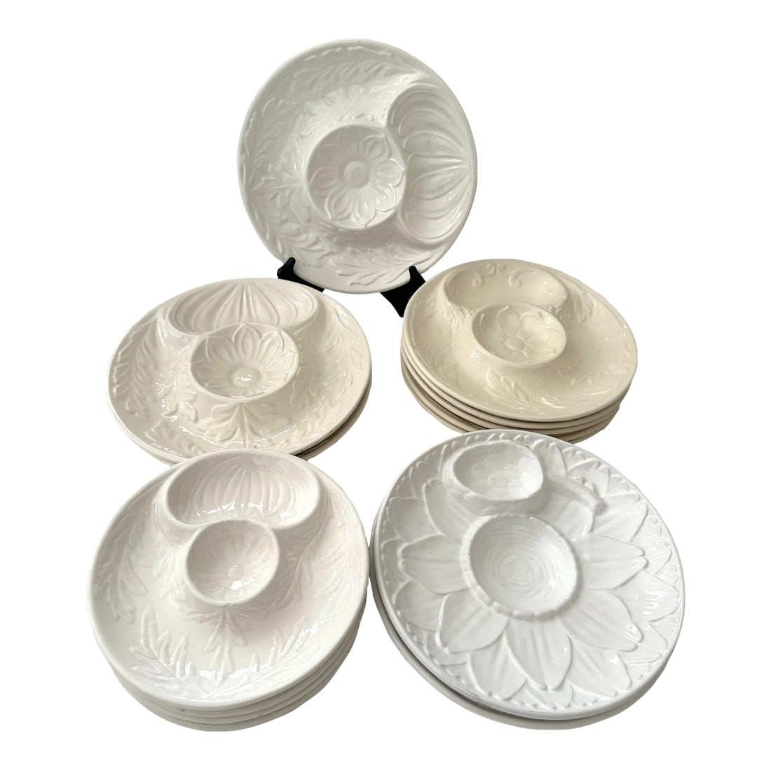 Vintage Mixed Artichoke Plates-a Set of 12 (1 of 7)