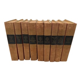 Vintage 1940's Book Club Associates Set of 9 Books