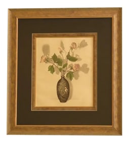 Matted & Framed Colored Print