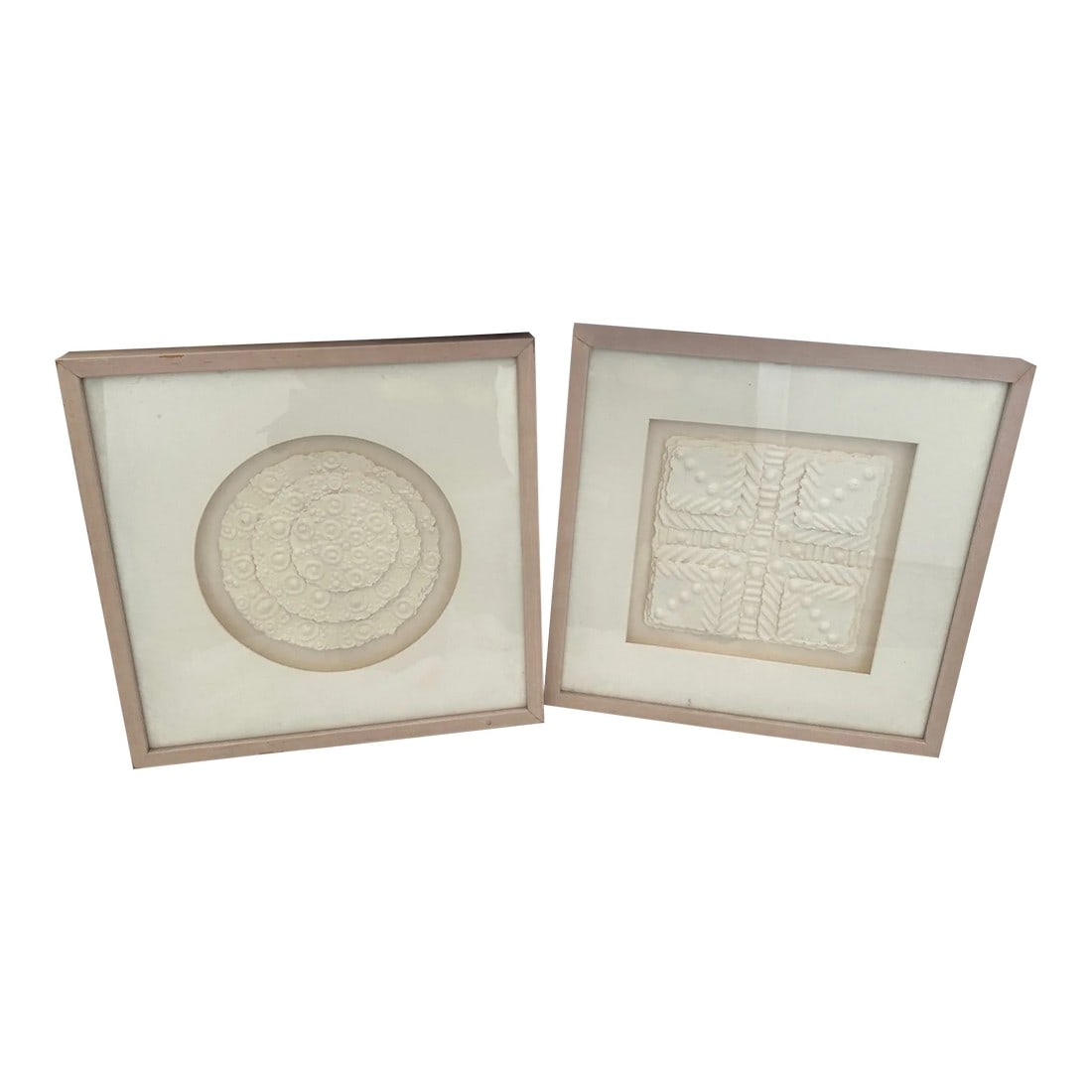 Postmodern Pressed Paper Art by Ed Pasternak-a Pair (1 of 7)