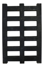 Antique Industrial Foundry Pattern for Mold Handmade Wood - Number 10