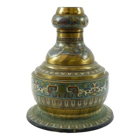 Early 20th Century Large Antique Chinese Cloisonne