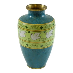 Early 20th Century Chinese Cloisonne Vase