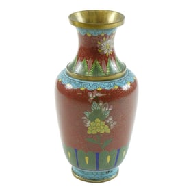 Early 20th Century Chinese Cloisonne Vase
