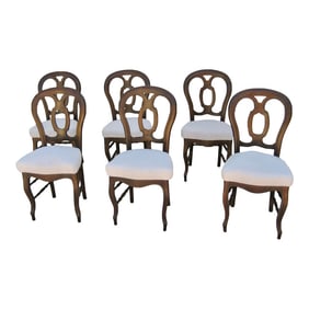 Country French Louis Philippe Dining Chairs 19th Century - Set of 6