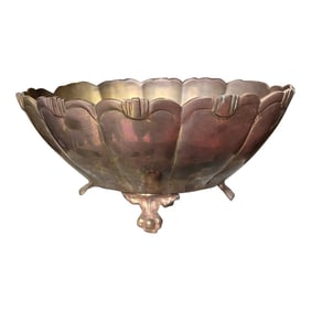 1970s Small Brass Decorative Bowl