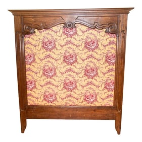 Antique French Oak Headboard