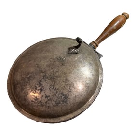 1970s Equestrian Crumb Catcher Silent Butler