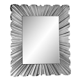 Huge Designer Silver Wall Mirror